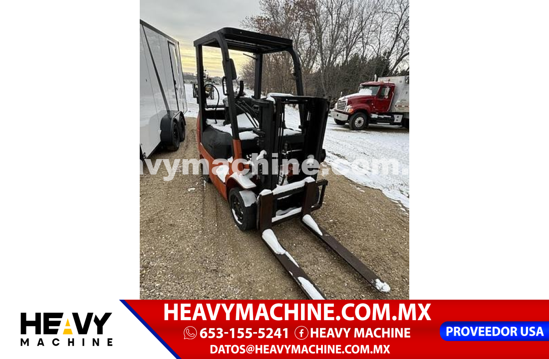 Equipo de elevación Montacargas 2002 Toyota 7FGCU25