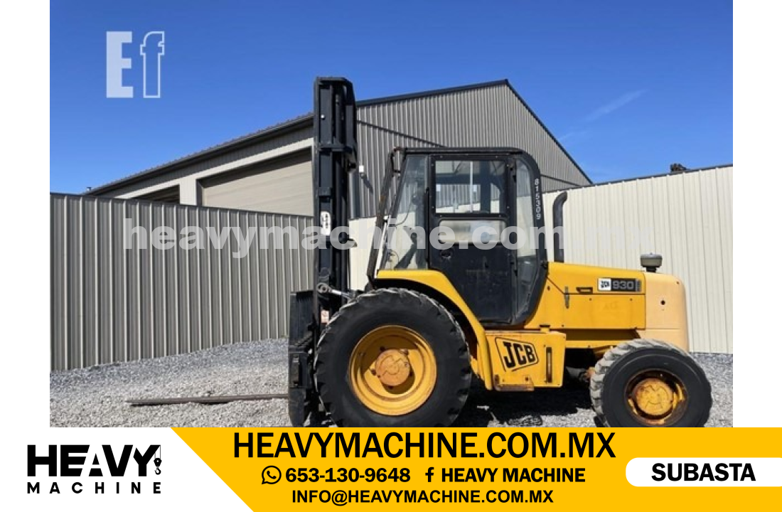 Equipo de elevación Montacargas 2003 JCB 930