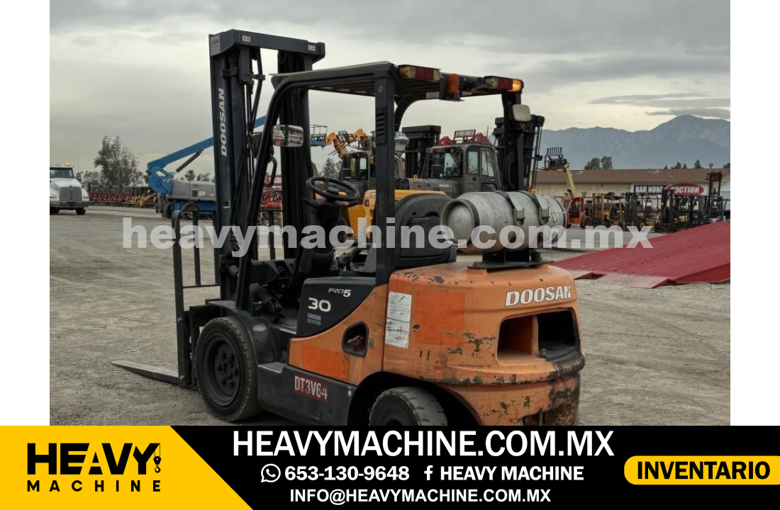 Equipo de elevación Montacargas 2008 DOOSAN G30P-5