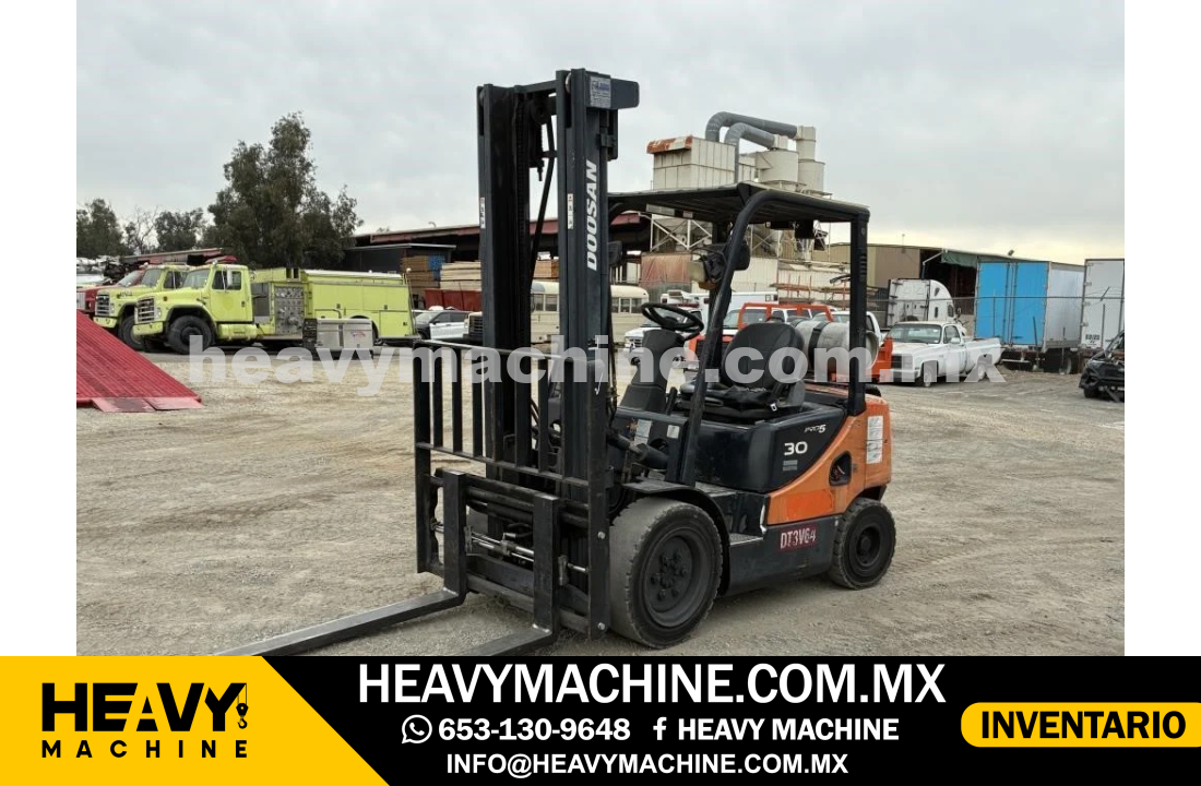 Equipo de elevación Montacargas 2008 DOOSAN G30P-5