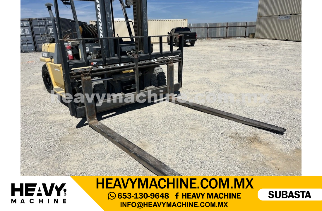 Equipo de elevación Montacargas 2009 DOOSAN G70S-2