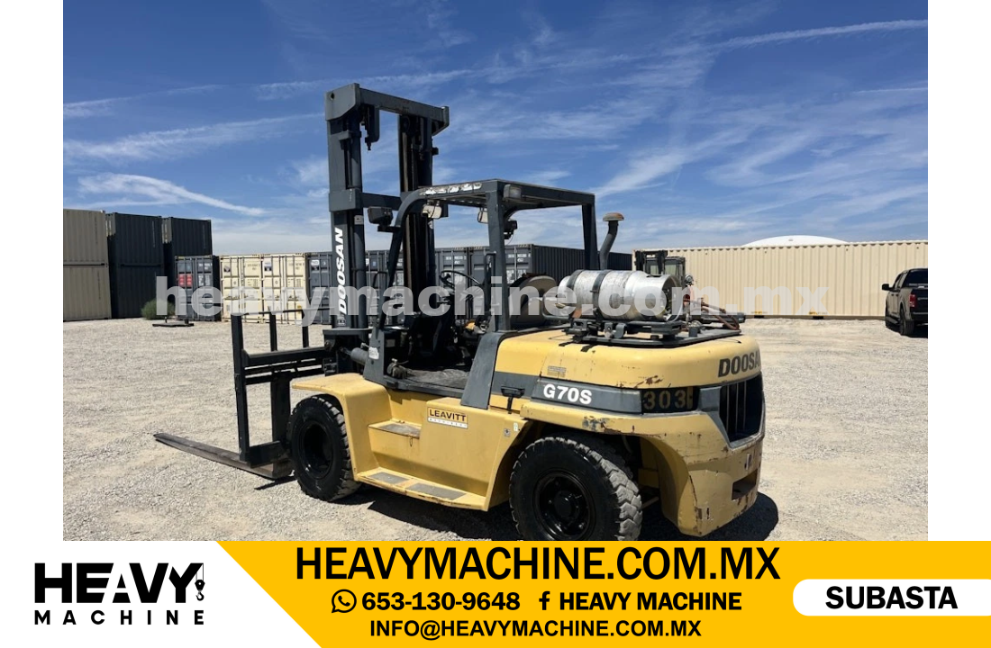 Equipo de elevación Montacargas 2009 DOOSAN G70S-2
