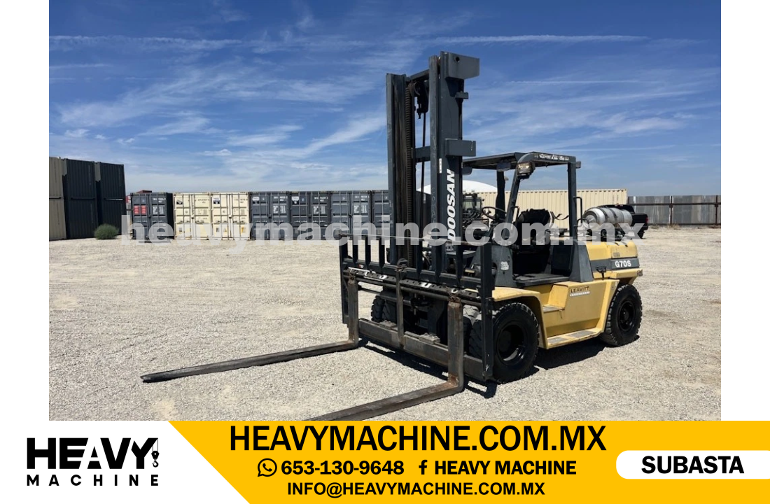 Equipo de elevación Montacargas 2009 DOOSAN G70S-2