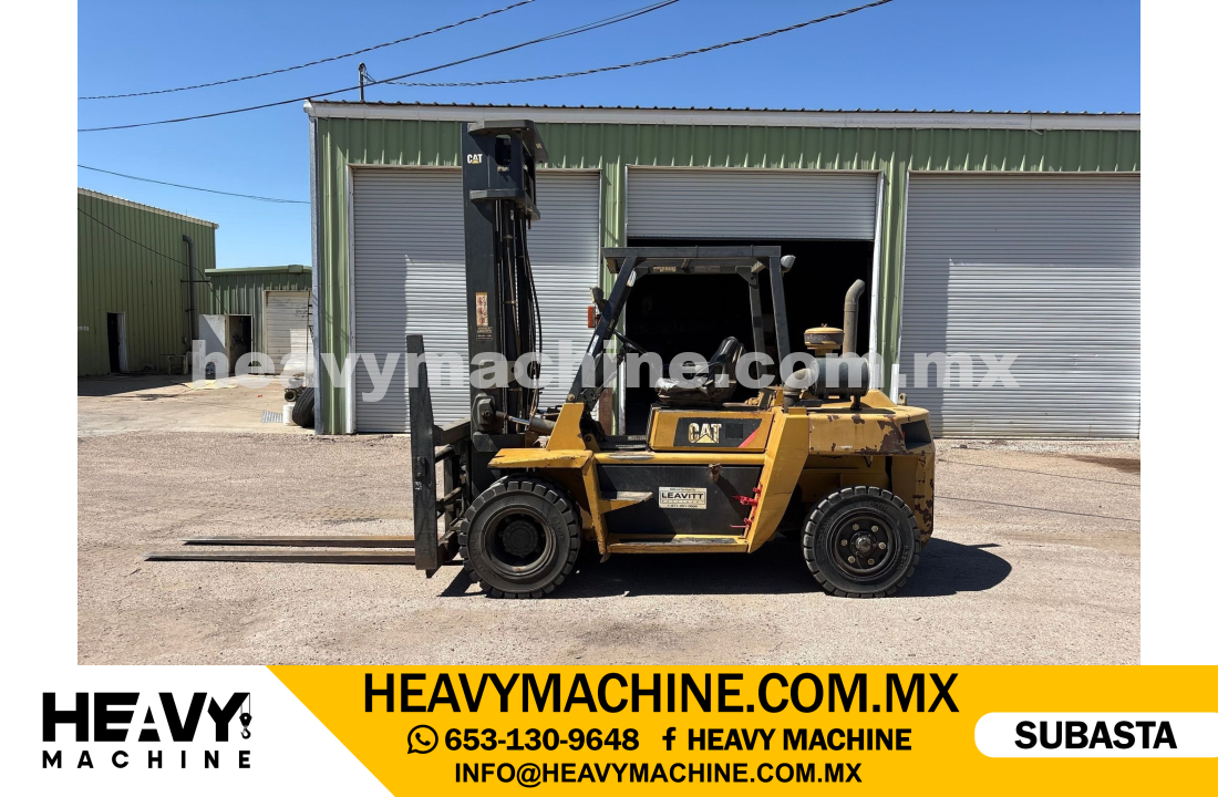 Equipo de elevación Montacargas 2012 CAT DP70E