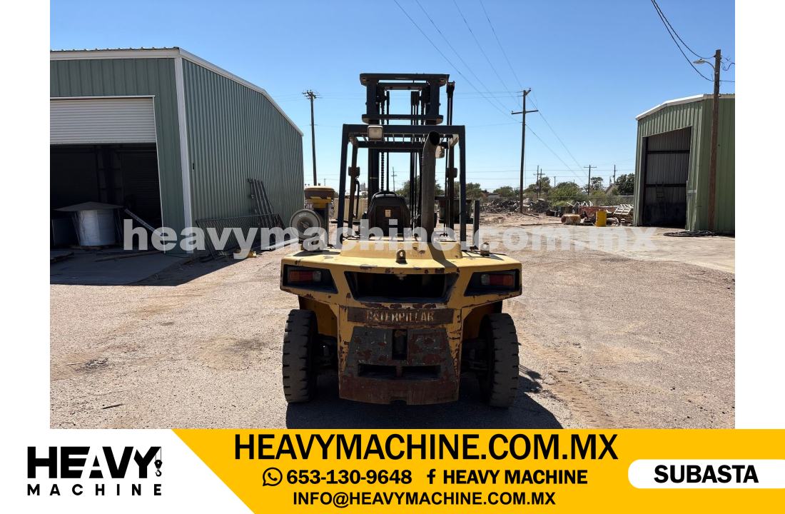 Equipo de elevación Montacargas 2012 CAT DP70E
