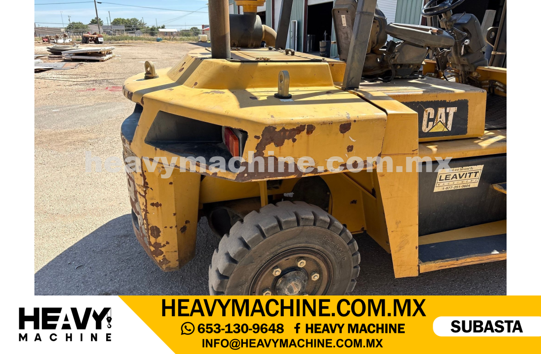 Equipo de elevación Montacargas 2012 CAT DP70E