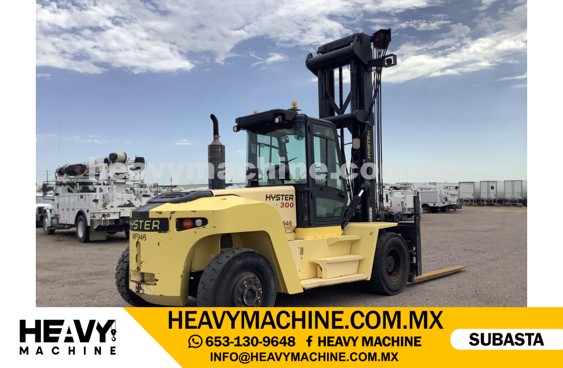 Equipo de elevación Montacargas 2014 HYSTER H300HD2