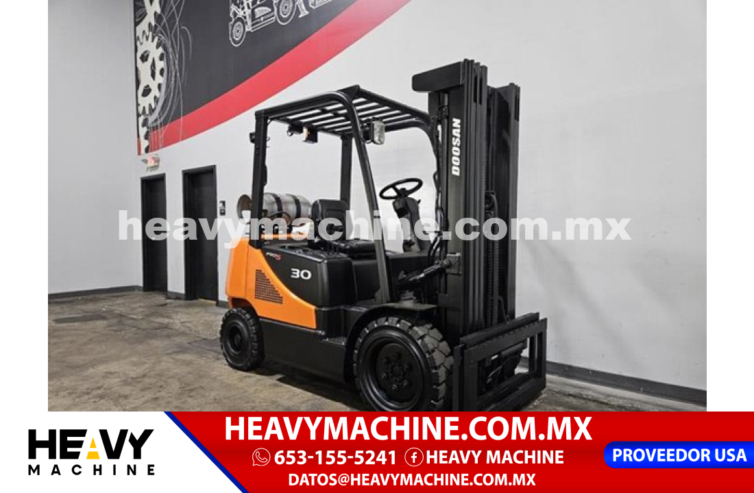 Equipo de elevación Montacargas 2014 Doosan G30P-5
