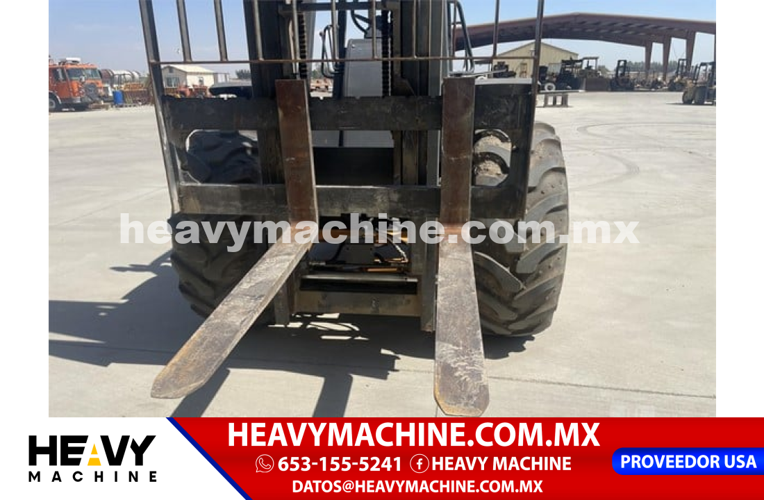 Equipo de elevación Montacargas 2015 Case 586H