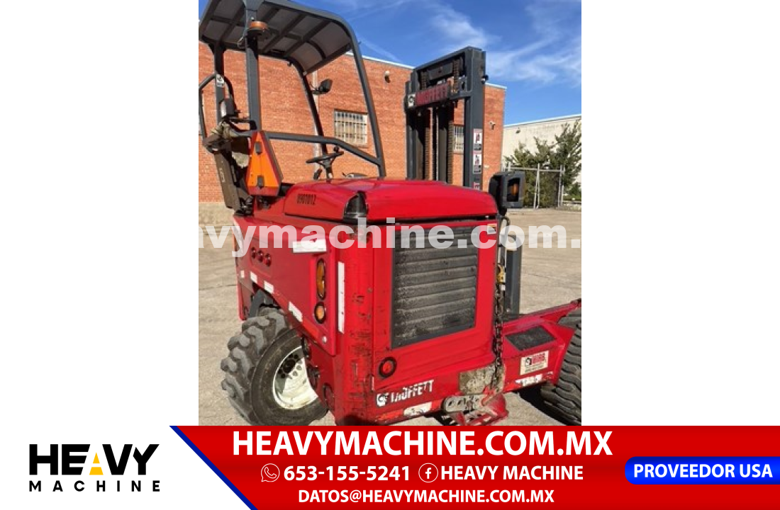 Equipo de elevación Montacargas 2016 MOFFETT M8 55.3