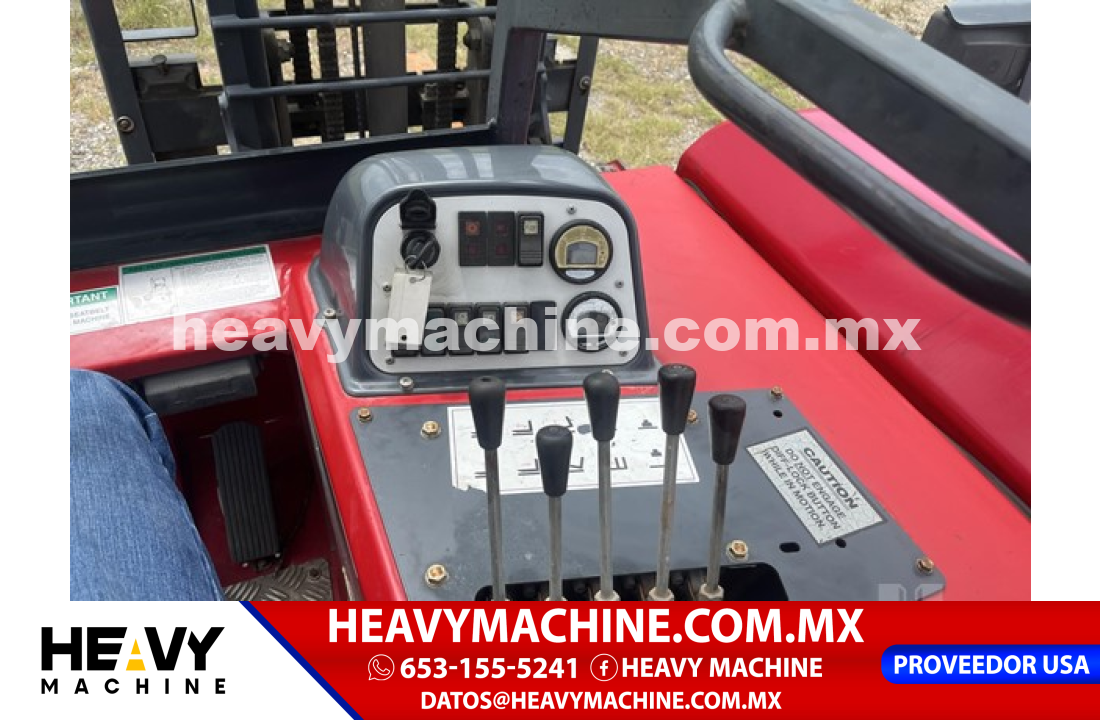 Equipo de elevación Montacargas 2016 MOFFETT M8 55.3