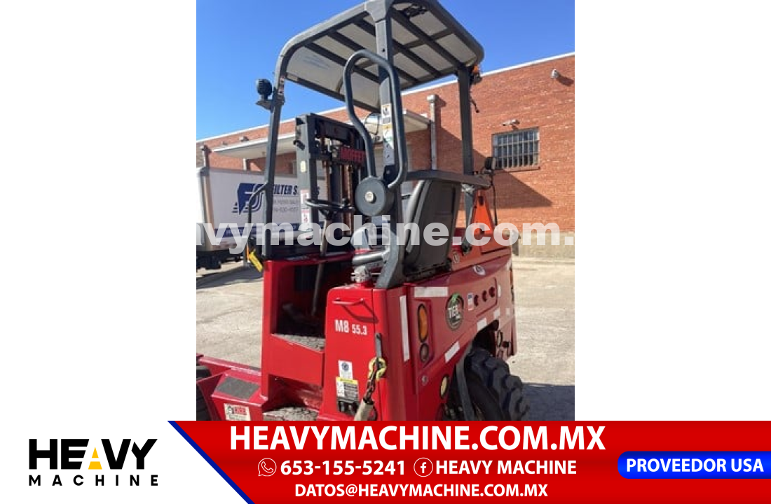 Equipo de elevación Montacargas 2016 Moffett M8 55.3