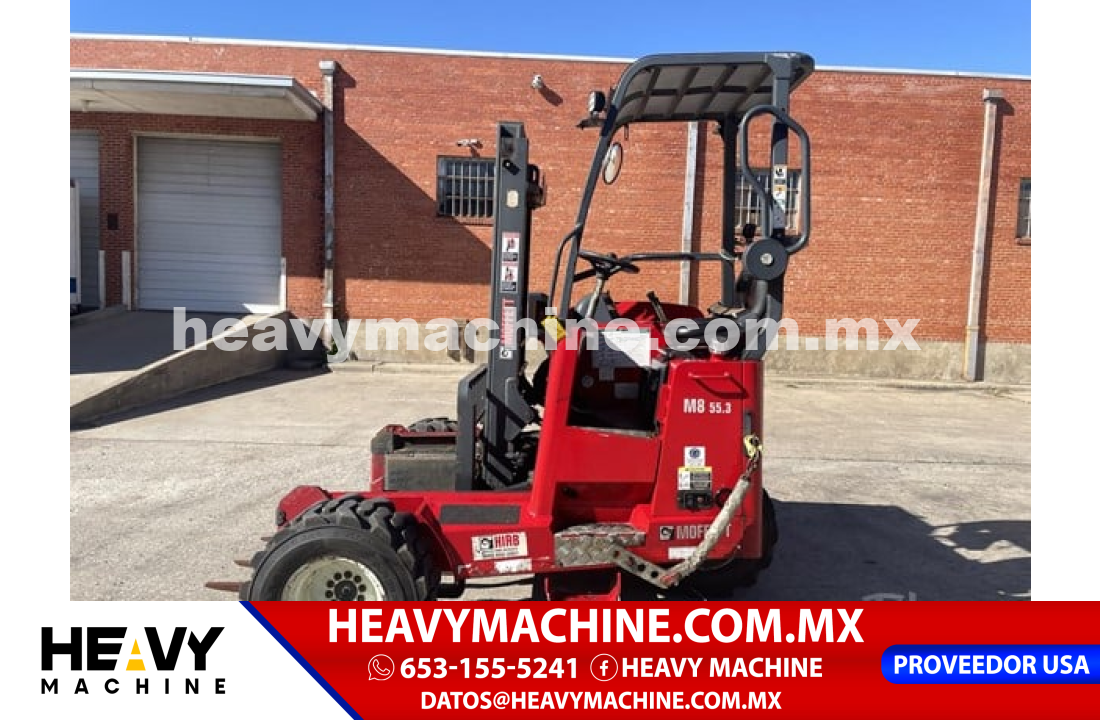 Equipo de elevación Montacargas 2016 Moffett M8 55.3