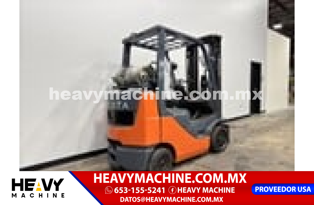 Equipo de elevación Montacargas 2017 Toyota 8FGCU25