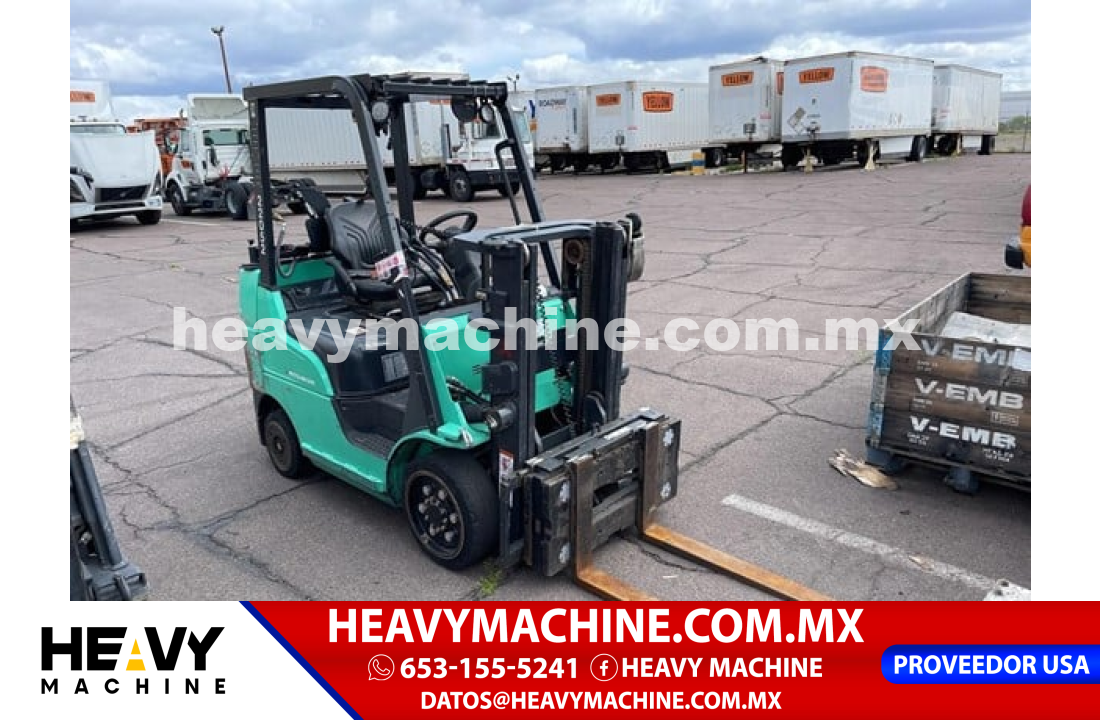 Equipo de elevación Montacargas 2021 Mitsubishi FGC25N