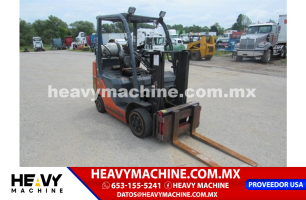 Equipo de elevación Montacargas 2017 Toyota 8FGCU25