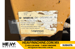 Equipo de elevación Montacargas 2012 CAT DP70E