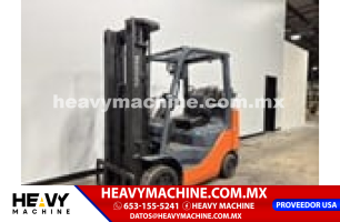 Equipo de elevación Montacargas 2017 Toyota 8FGCU25