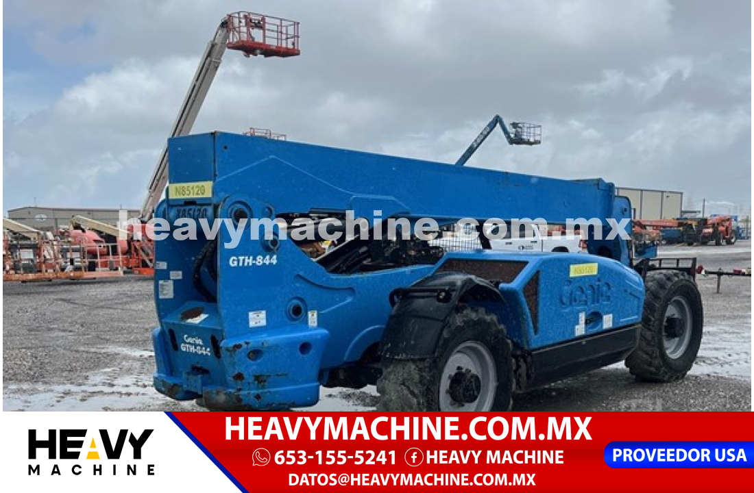 Equipo de elevación Telehandler 2014 Genie GTH844