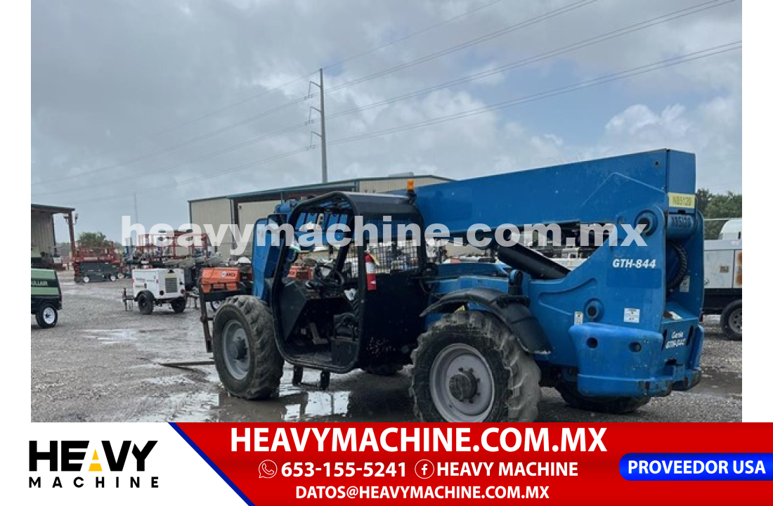 Equipo de elevación Telehandler 2014 Genie GTH844