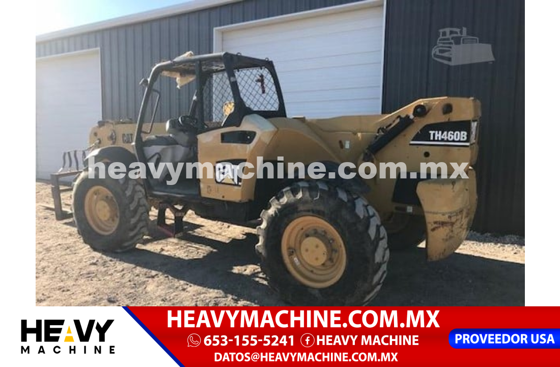 Equipo de elevación Telehandler 2006 Caterpillar TH460B
