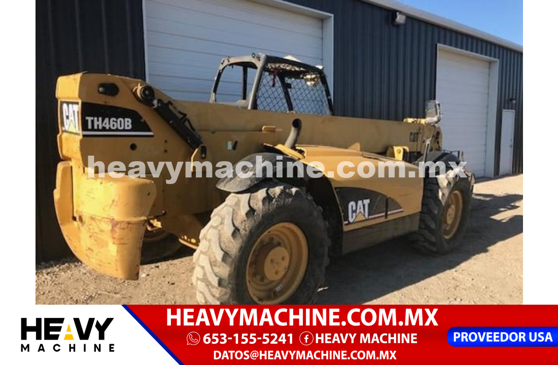 Equipo de elevación Telehandler 2006 Caterpillar TH460B