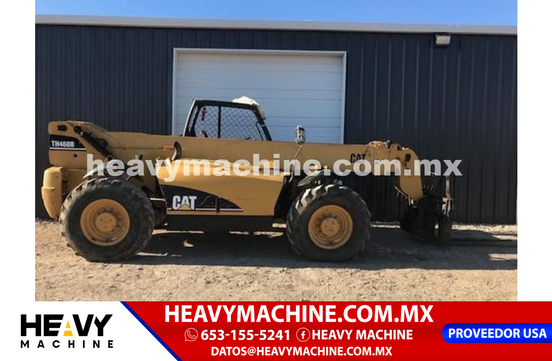 Equipo de elevación Telehandler 2006 Caterpillar TH460B