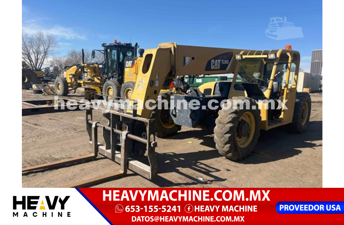 Equipo de elevación Telehandler 2007 Caterpillar TL943