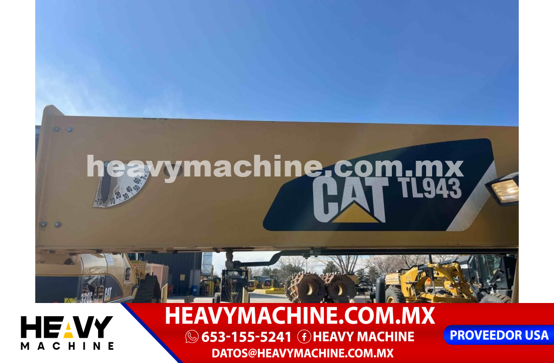 Equipo de elevación Telehandler 2007 Caterpillar TL943
