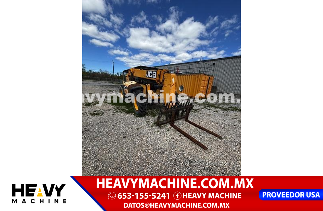 Equipo de elevación Telehandler 2012 JCB 509-42