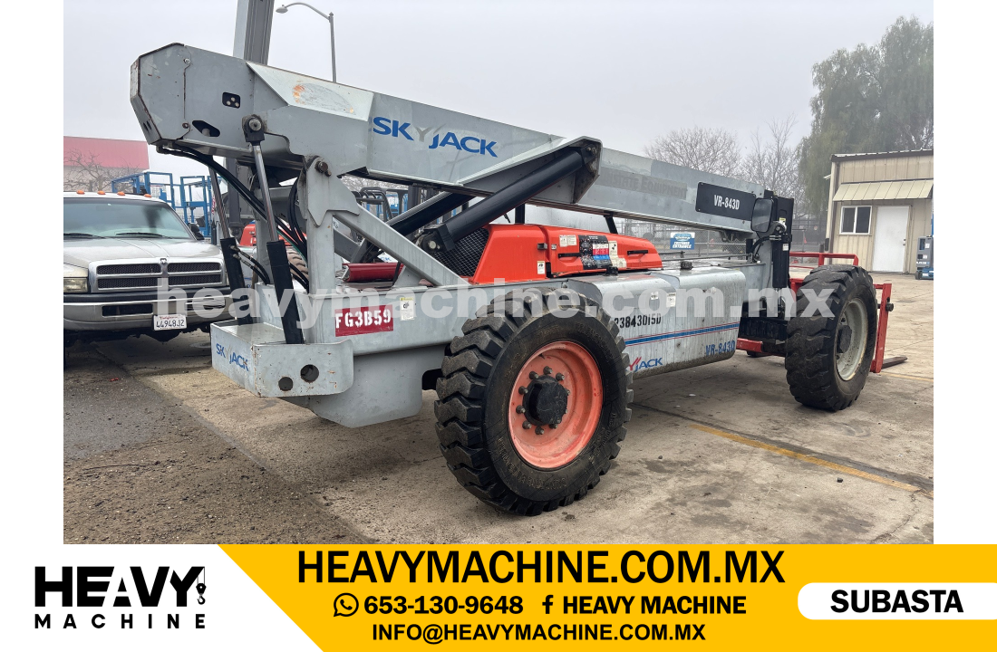 Equipo de elevación Telehandler 2012 SKYJACK VR-843D
