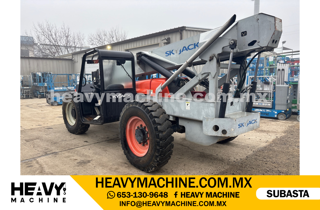 Equipo de elevación Telehandler 2012 SKYJACK VR-843D