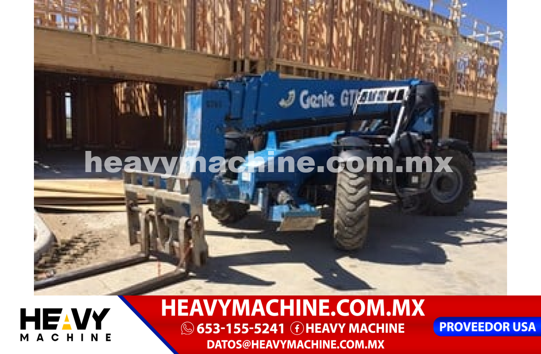 Equipo de elevación Telehandler 2015 Genie GTH1056