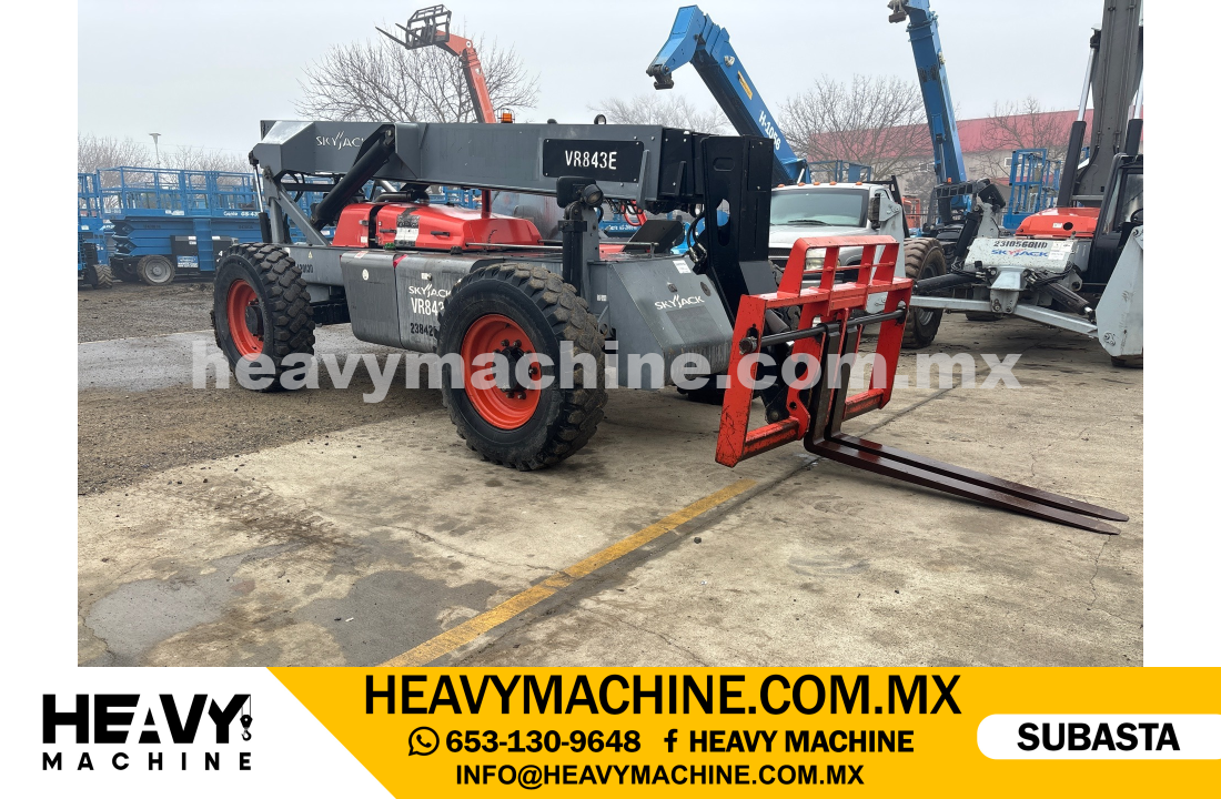 Equipo de elevación Telehandler 2015 SKYJACK SJ843E