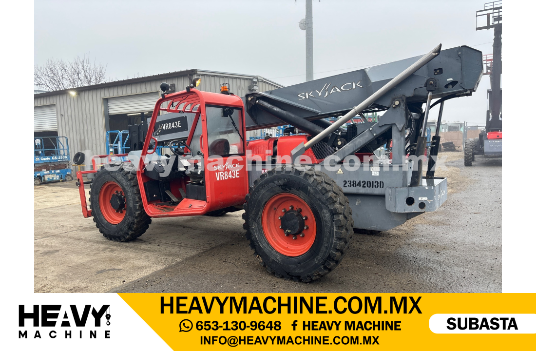 Equipo de elevación Telehandler 2015 SKYJACK SJ843E