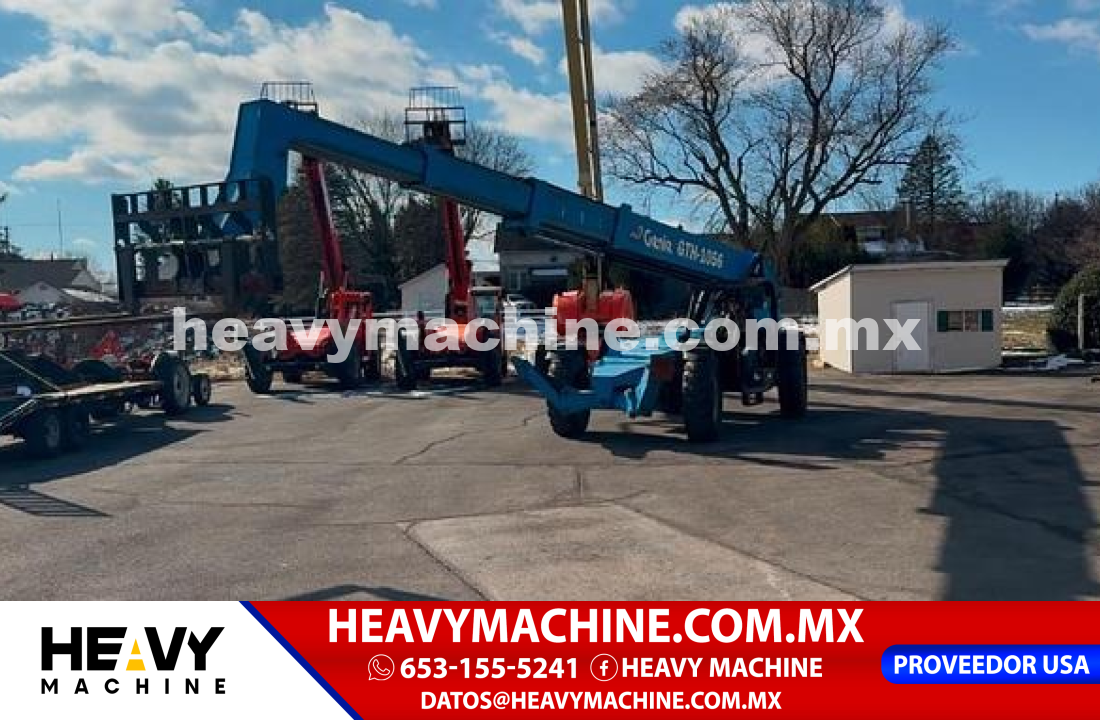 Equipo de elevación Telehandler 2016 Genie GTH-1056