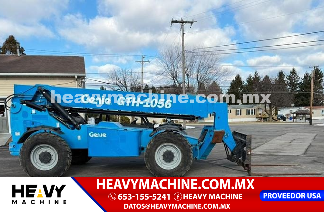 Equipo de elevación Telehandler 2016 Genie GTH-1056