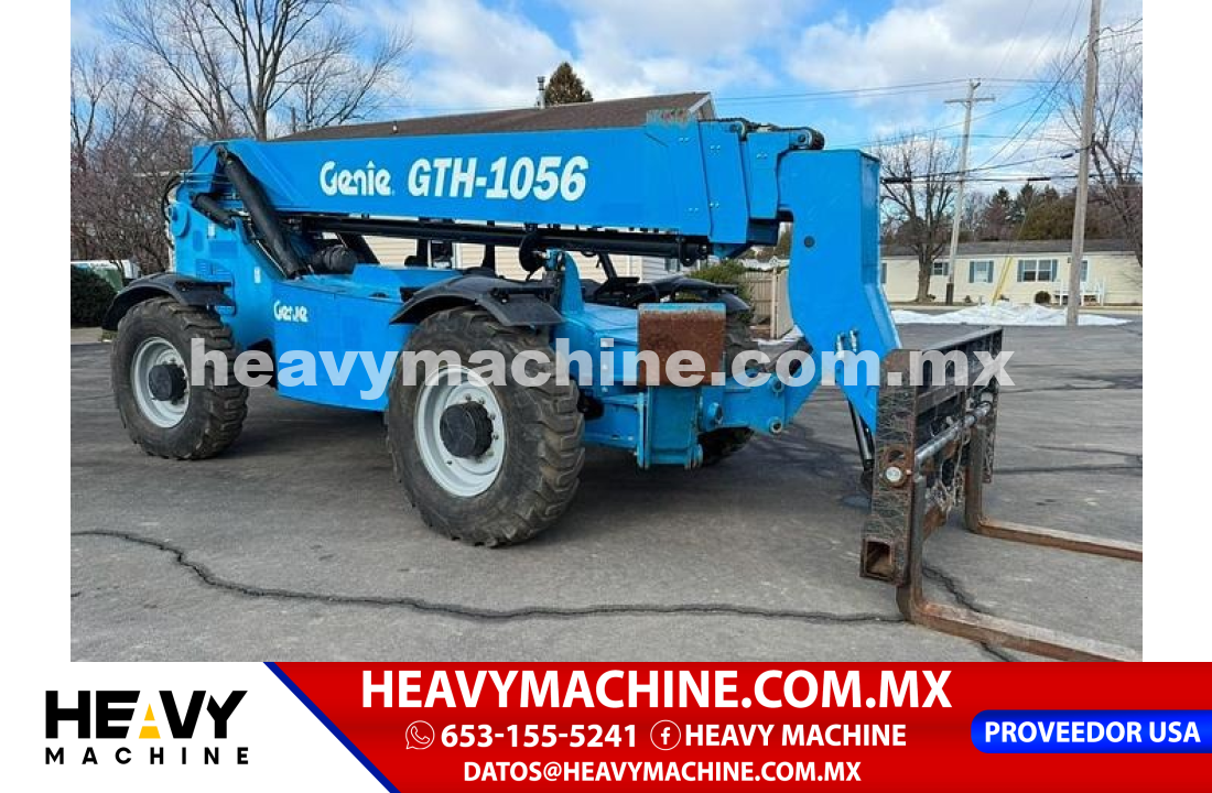 Equipo de elevación Telehandler 2016 Genie GTH-1056