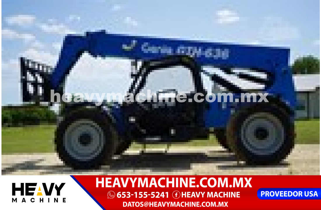 Equipo de elevación Telehandler 2016 Genie GTH636