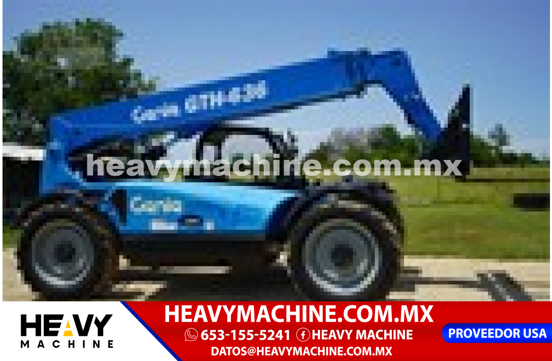 Equipo de elevación Telehandler 2016 Genie GTH636