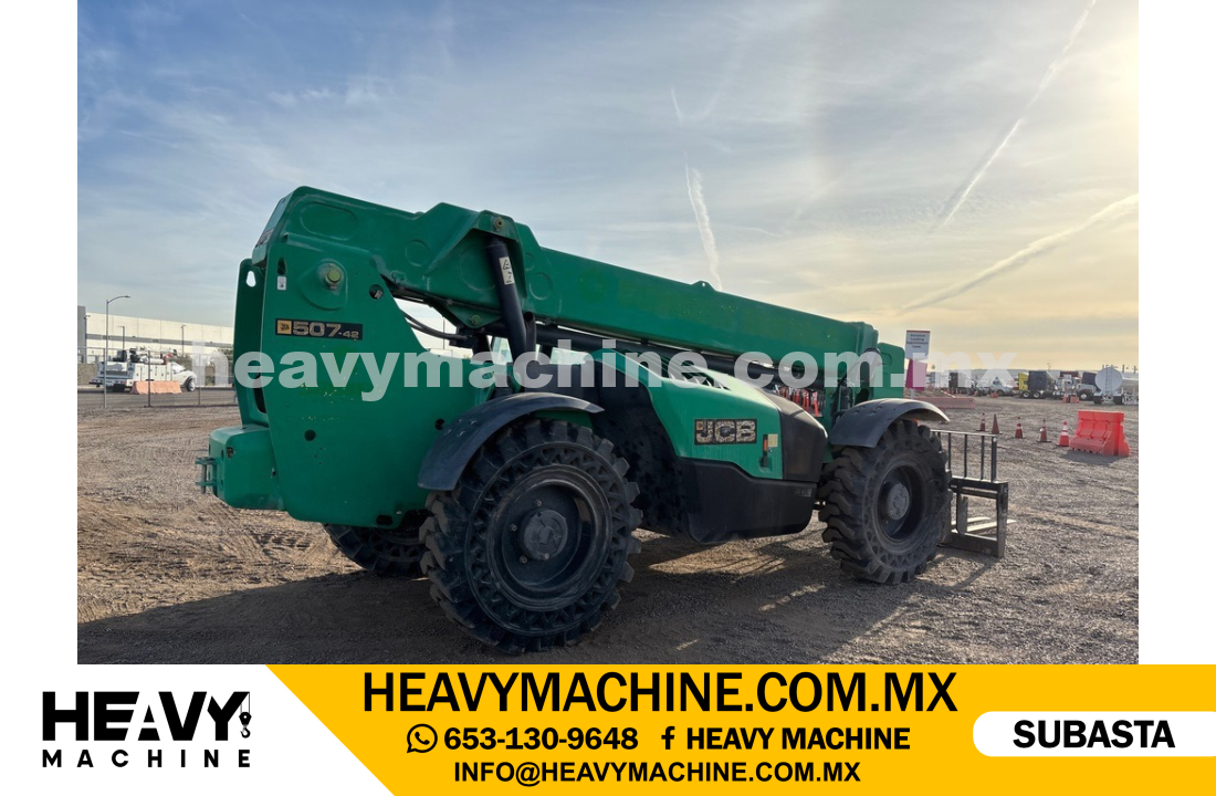 Equipo de elevación Telehandler 2016 JCB 507-42