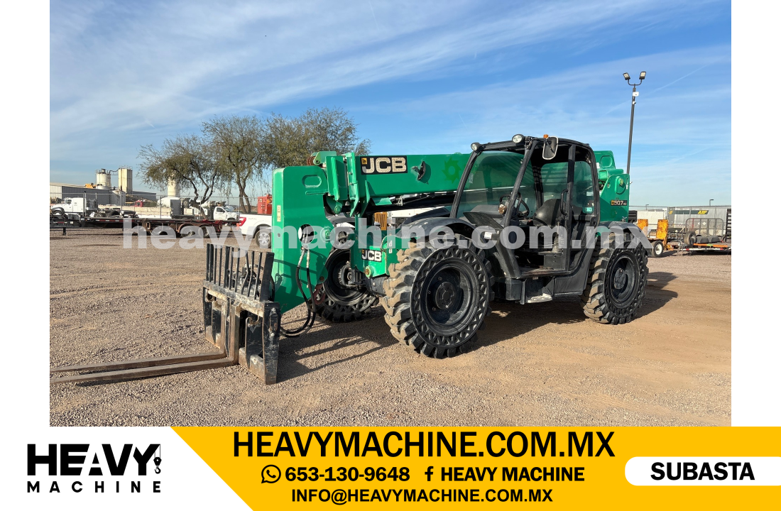 Equipo de elevación Telehandler 2016 JCB 507-42