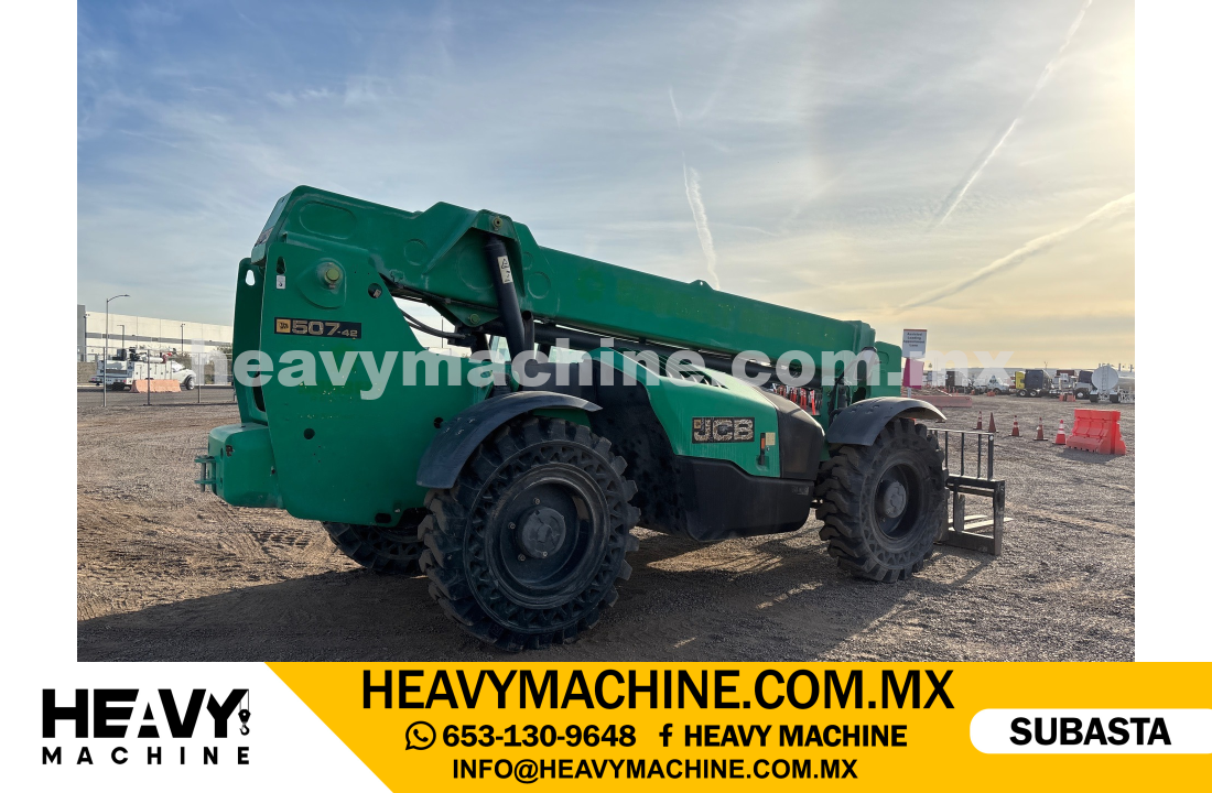 Equipo de elevación Telehandler 2016 JCB 507-42