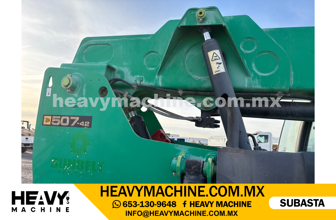 Equipo de elevación Telehandler 2016 JCB 507-42