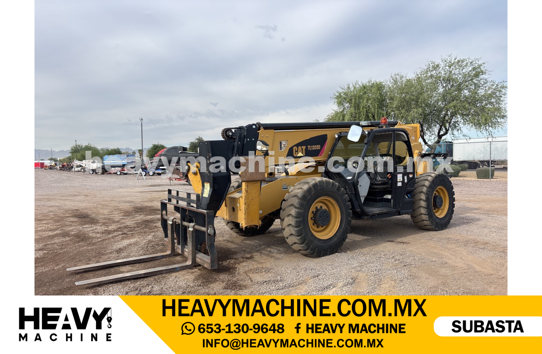 Equipo de elevación Telehandler 2017 CAT TL1255D