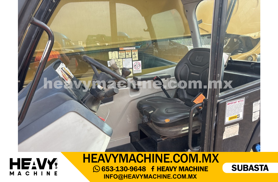 Equipo de elevación Telehandler 2017 CAT TL1255D