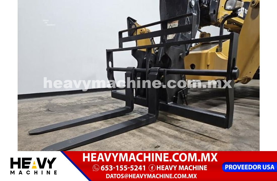 Equipo de elevación Telehandler 2017 Caterpillar TL1255D