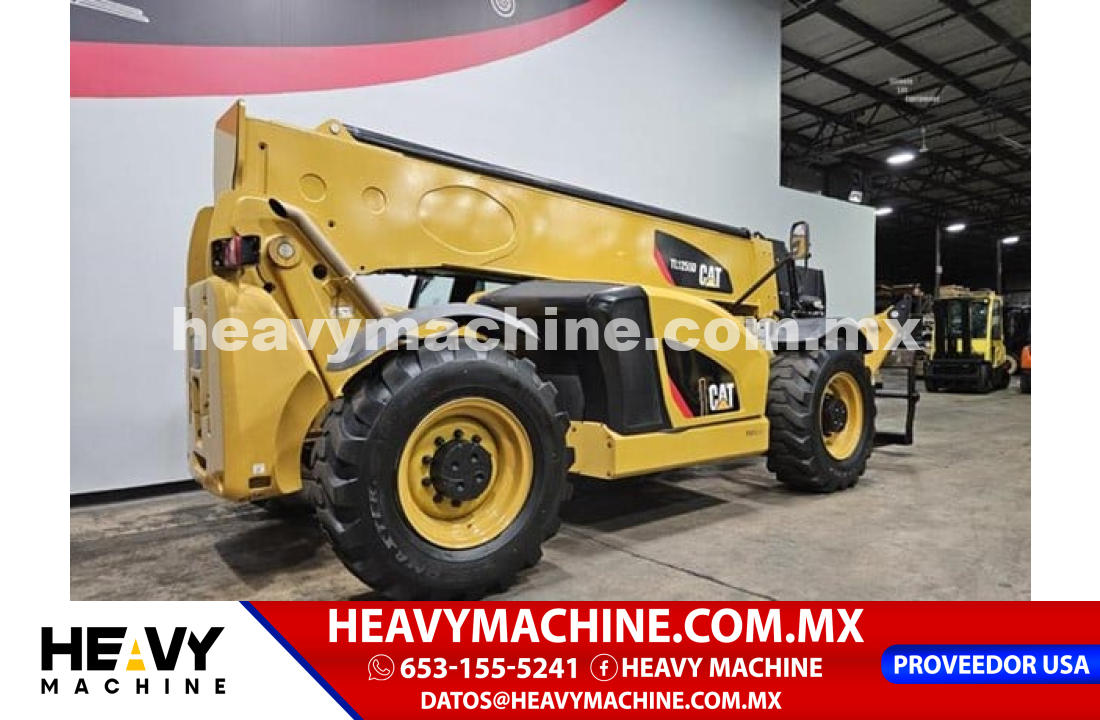 Equipo de elevación Telehandler 2017 Caterpillar TL1255D
