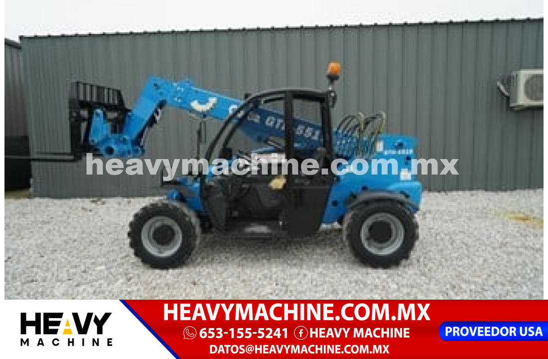 Equipo de elevación Telehandler 2017 Genie GTH5519