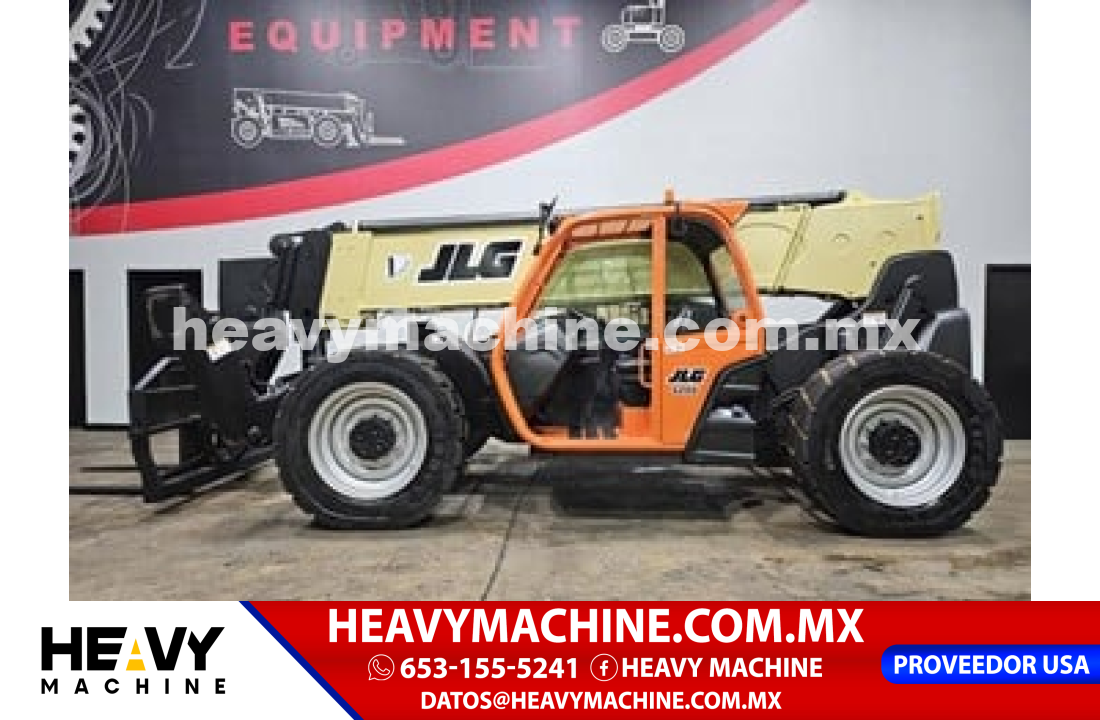 Equipo de elevación Telehandler 2017 JLG 1255